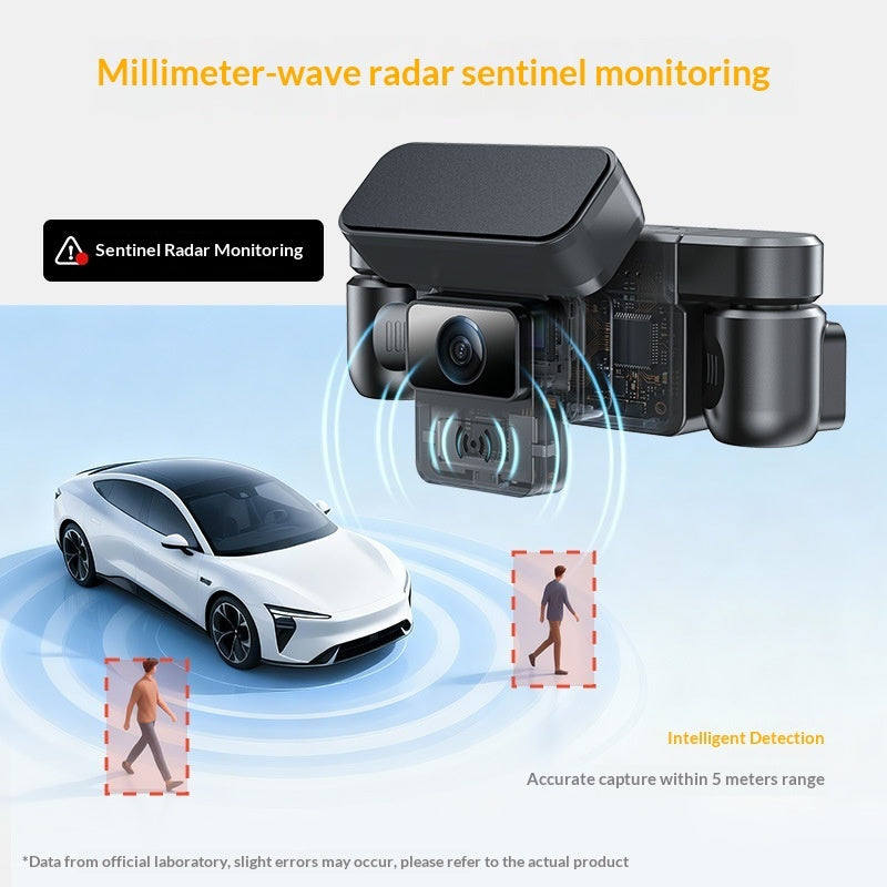 3-inch front and rear dash cam – view 2