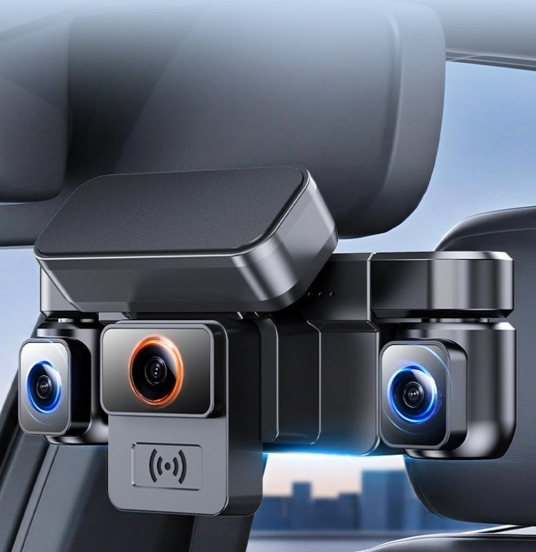 3-inch front and rear dash cam – view 5