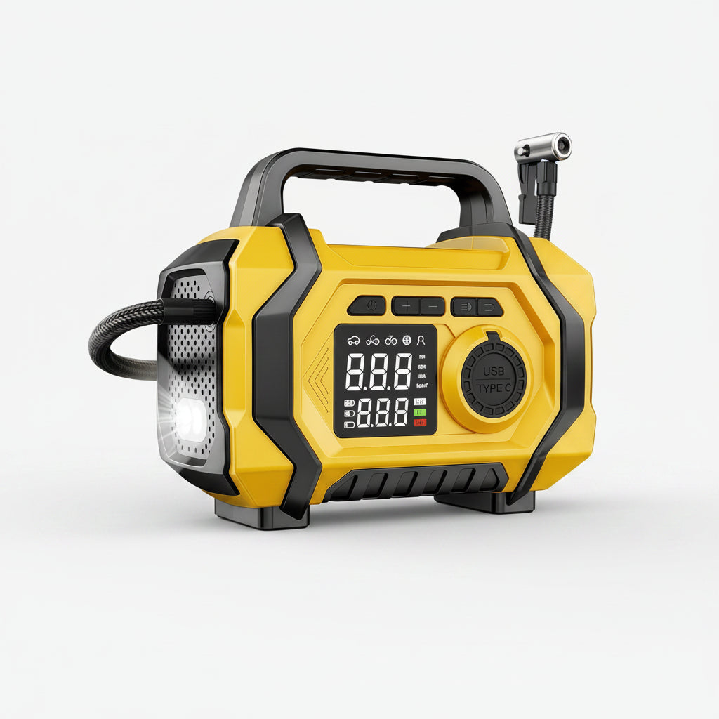 All-in-one car battery booster power station