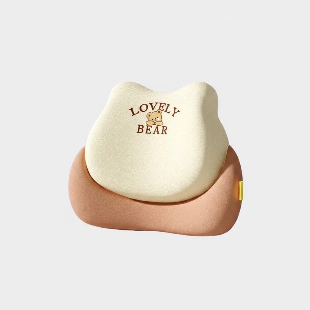 Car lumbar support cushion with headrest pillow product detail