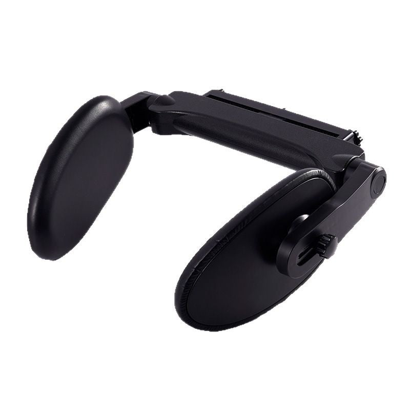 Memory foam car travel pillow Starry Black color variant
