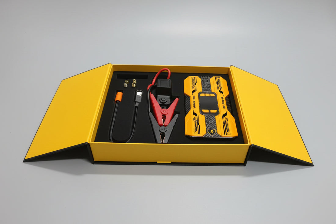 Fast charging portable jump box