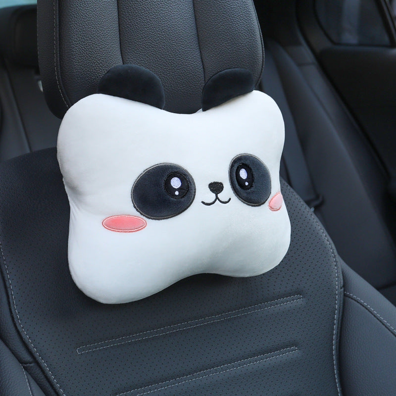 Memory foam car seat back support cushion