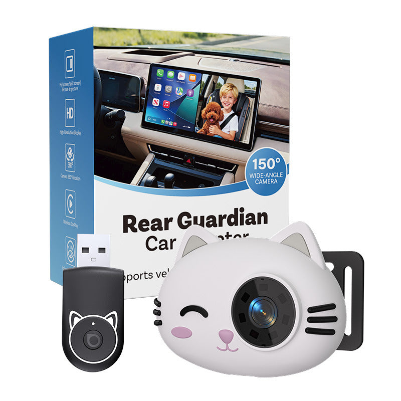 Night vision rearview camera with wide angle view
