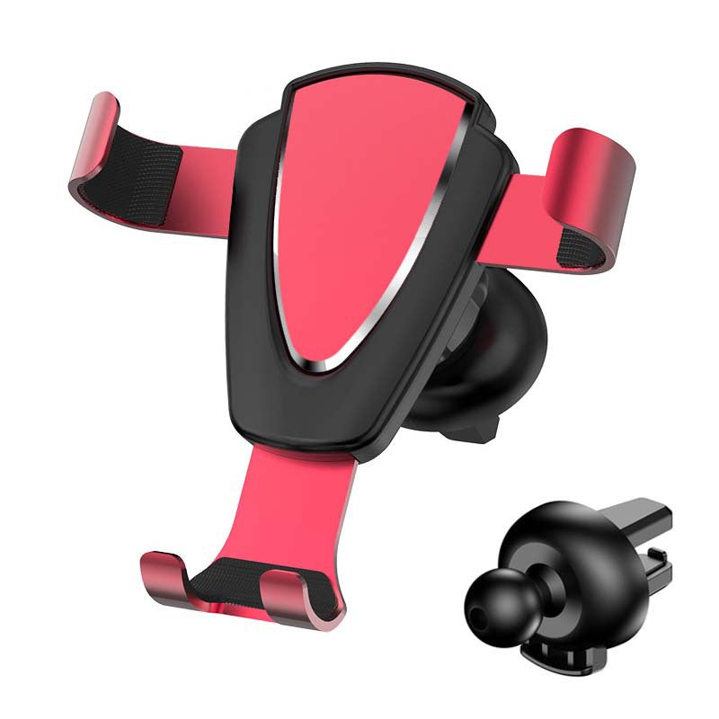 Anti-shake car phone holder grip mechanism