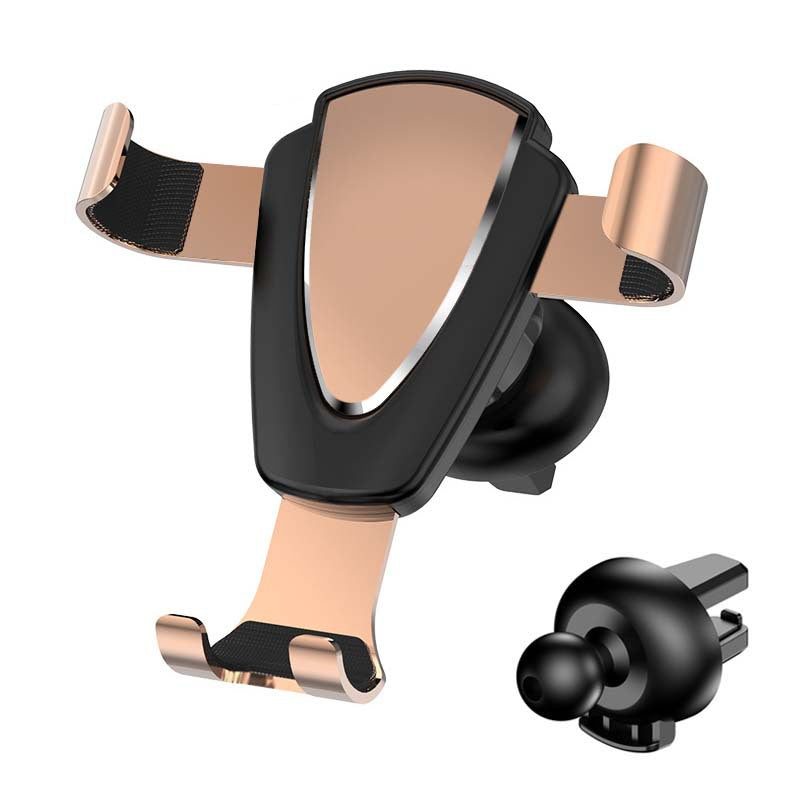 Metal phone holder for car navigation use