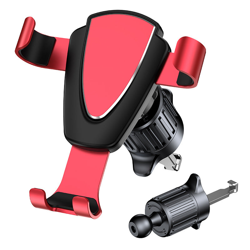 Car vent phone holder side profile view