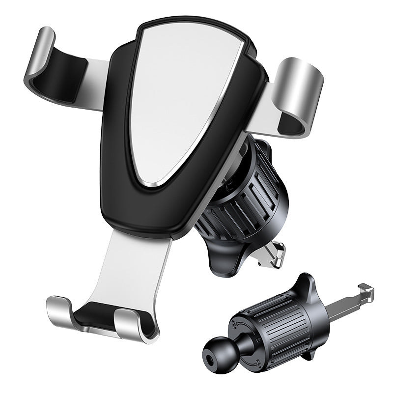 Spiral hook car mount in use during driving