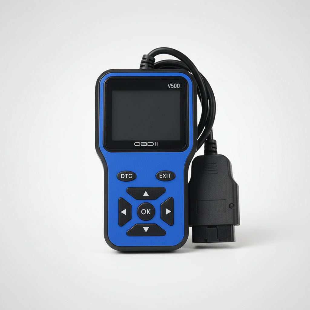 V500 OBD2 scanner vehicle diagnostic tool for engine fault detection