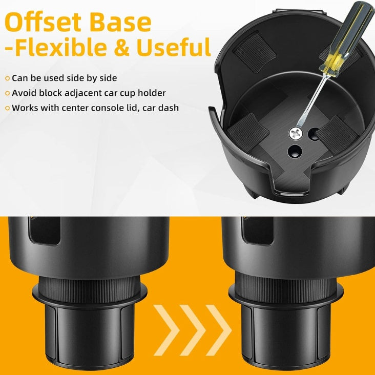Car cup holder expander – view 5