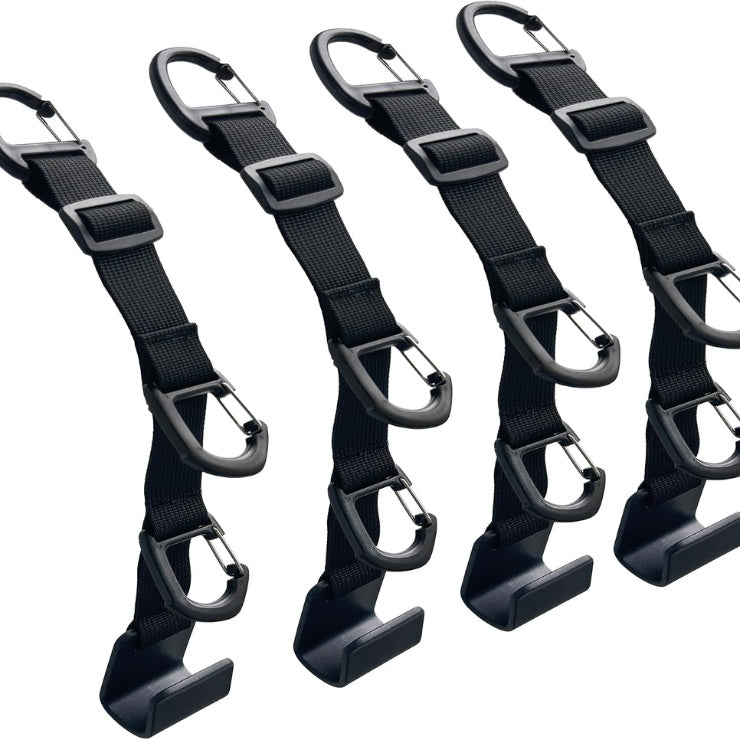 Car headrest hooks 4 pack – main product view