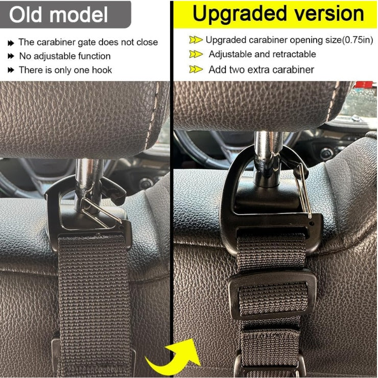 Car headrest hooks 4 pack – view 4