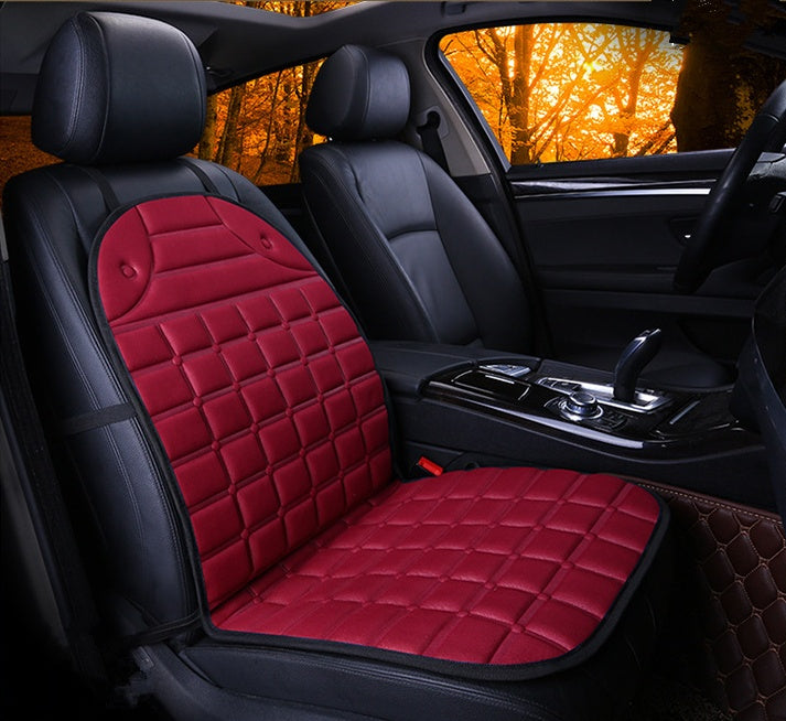 Car seat cushion – red, non-heated