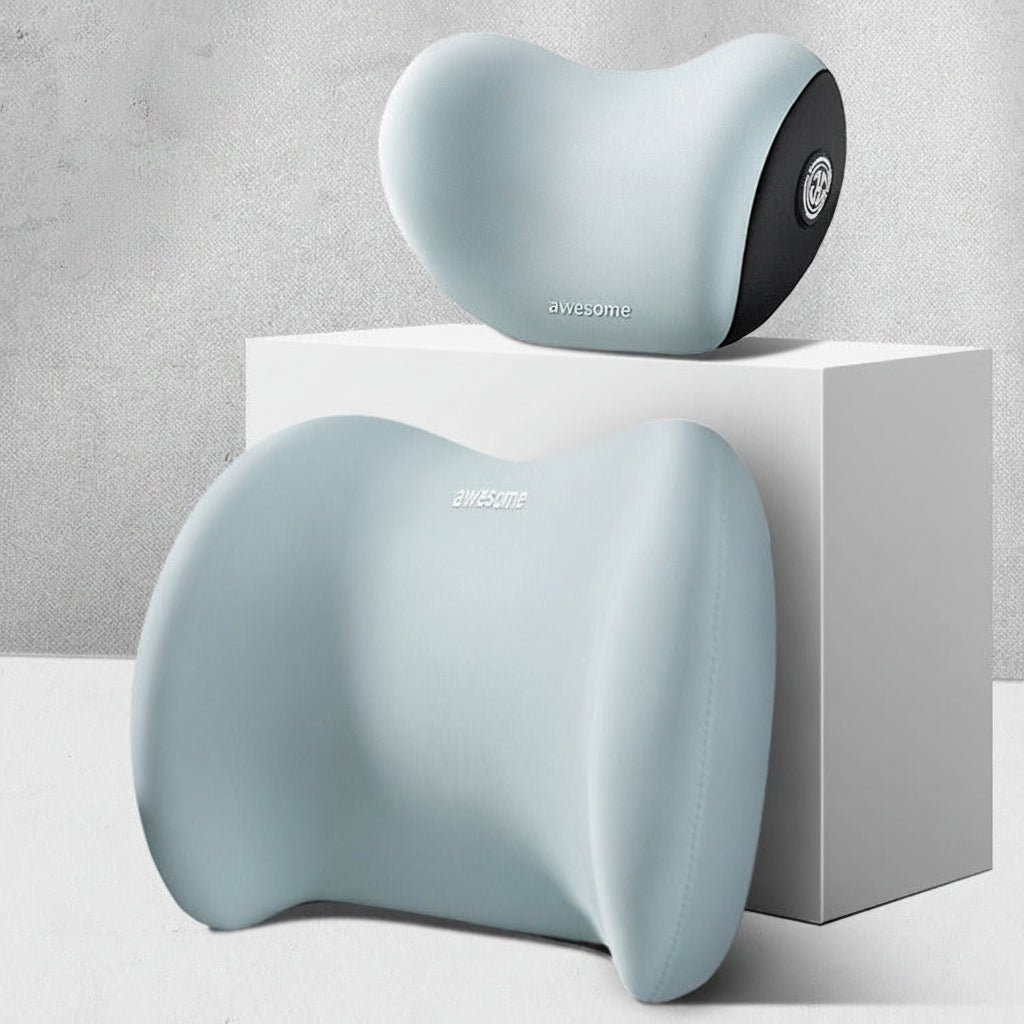 car headrest and lumbar cushion 