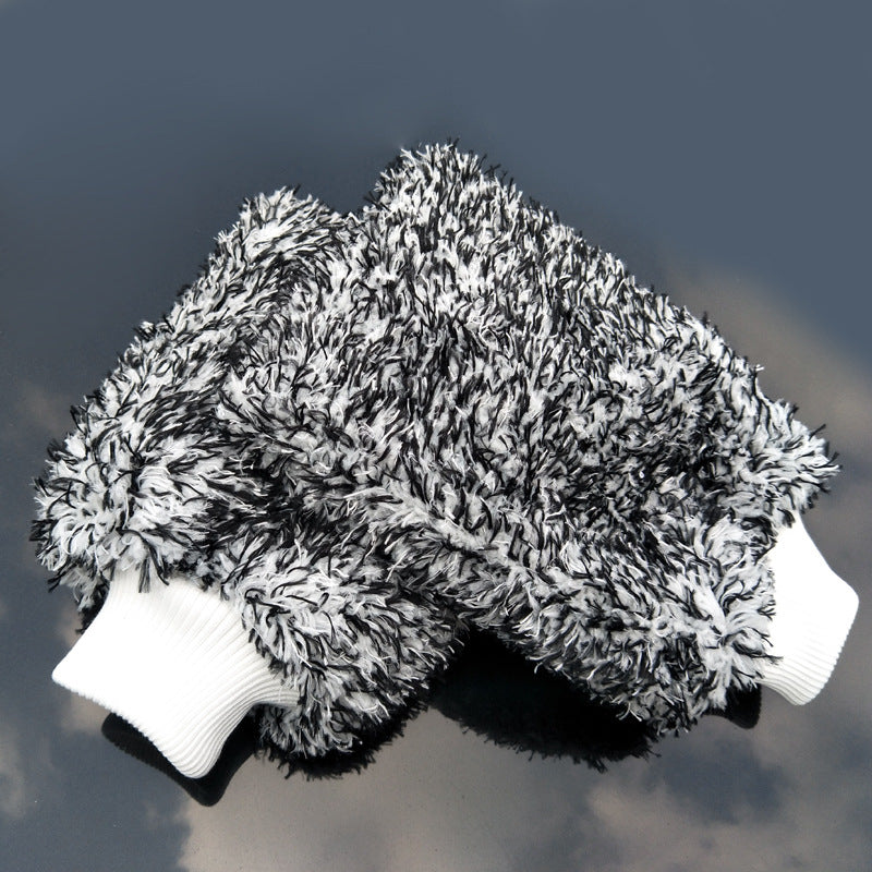 Chenille car wash mitt – view 7