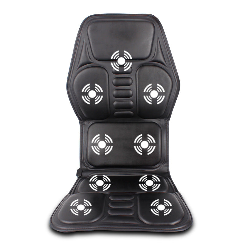 Heated car massager – black, EU plug