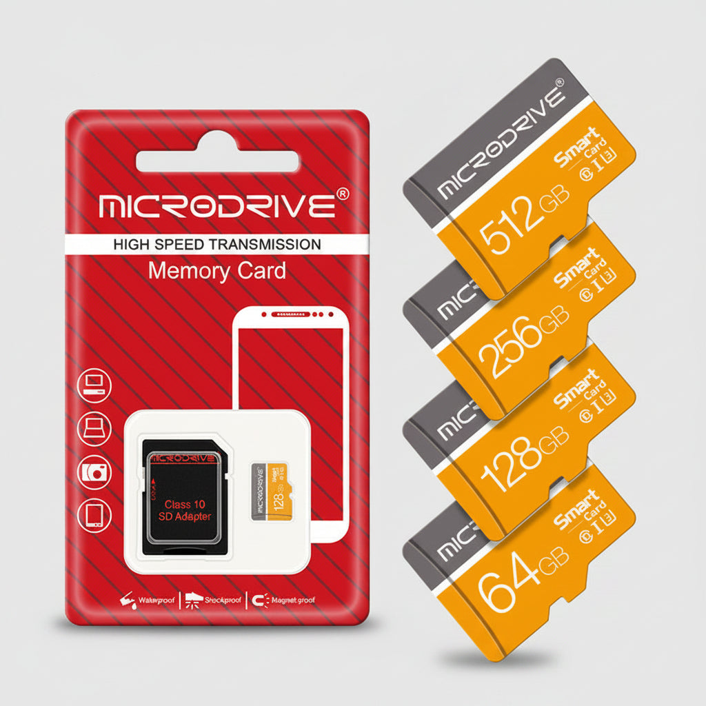 High speed MicroSD memory card for dash cam and driving recorder