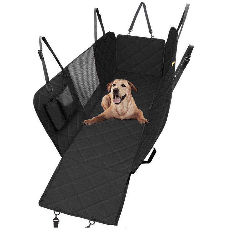 Rear seat dog mat – Black
