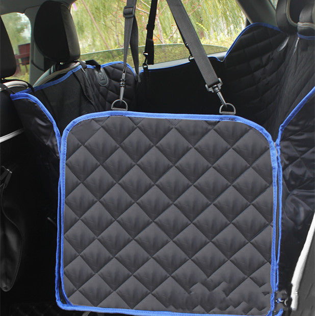 Rear seat dog mat – Blue