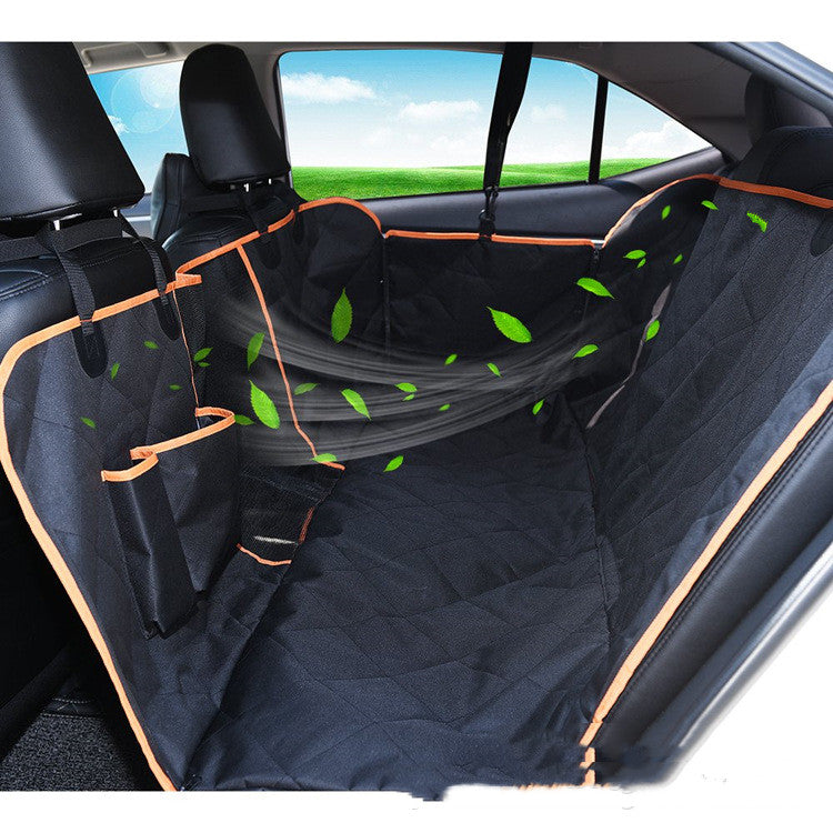 Rear seat dog mat – Orange
