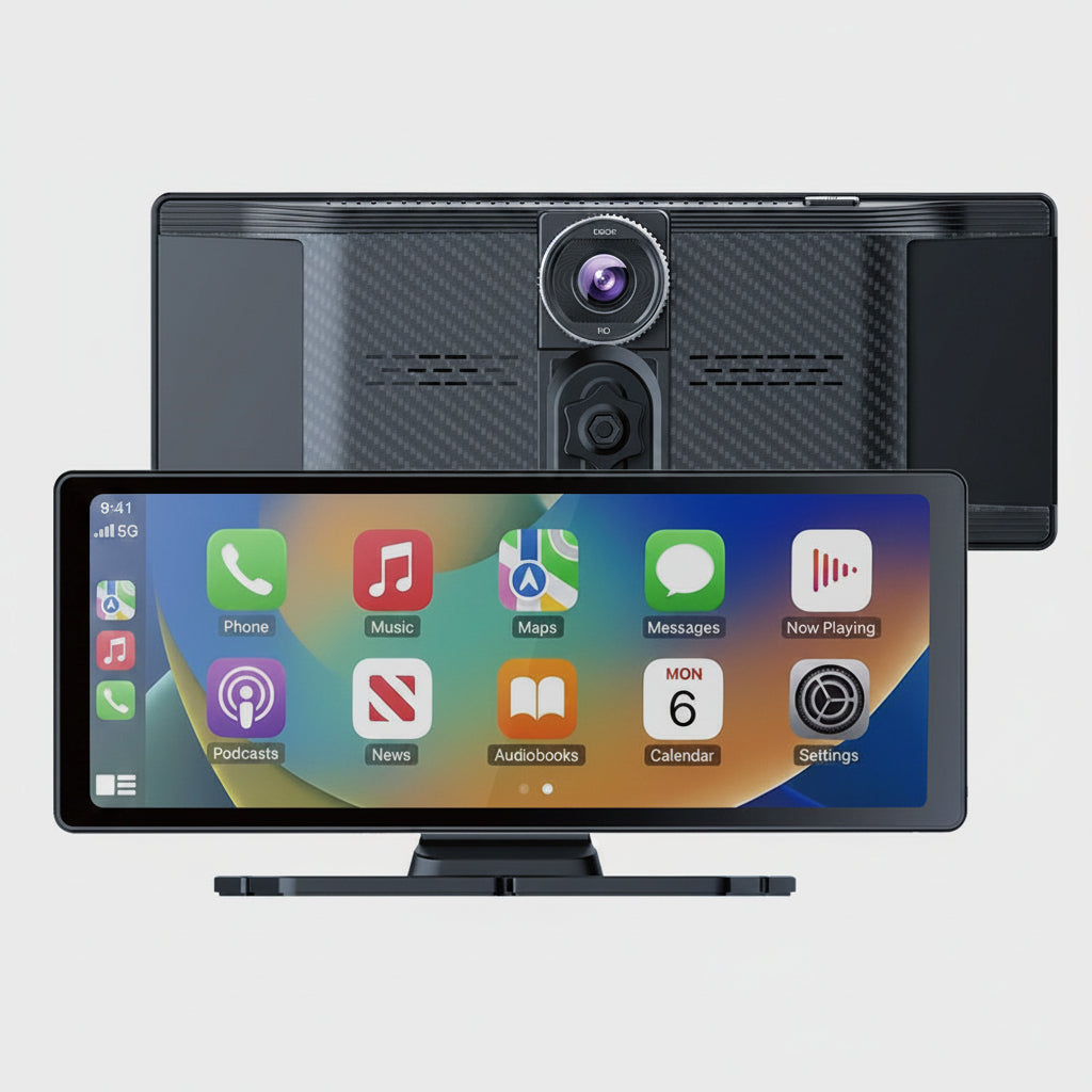 Smart car display with WiFi Bluetooth and rear view camera