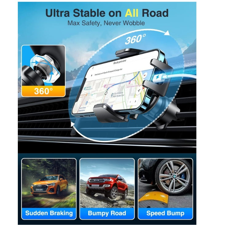 Suction cup car phone holder – view 4