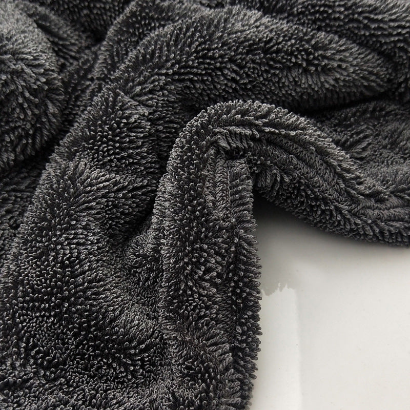Twisted braid car drying towel – view 2