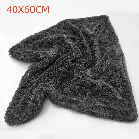 Twisted braid car drying towel – view 3
