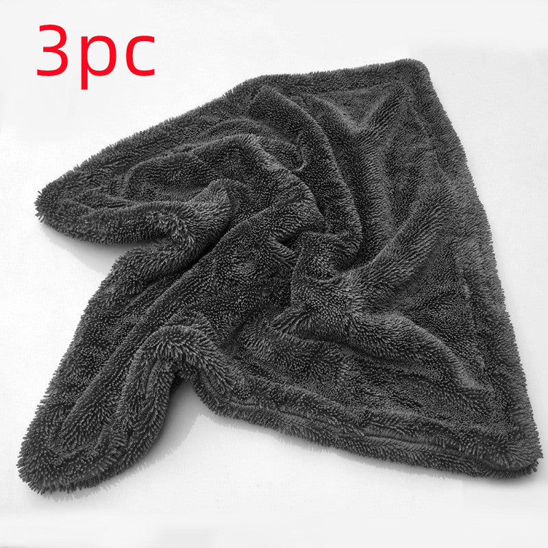 Twisted braid car drying towel – view 4