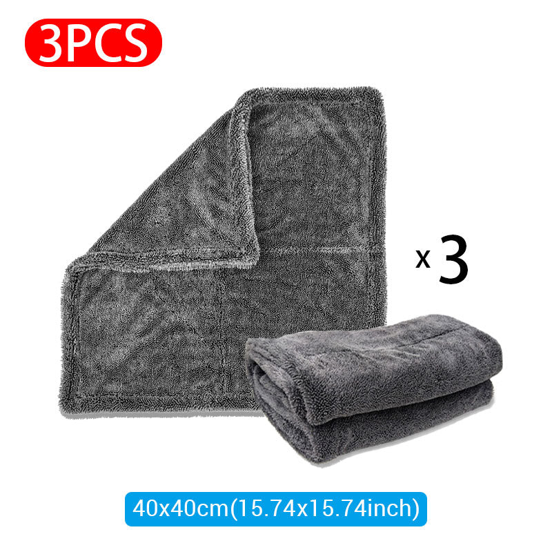 Twisted braid car drying towel – view 5
